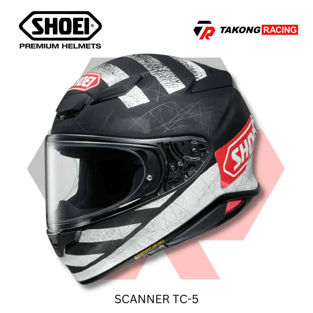 SHOEI Helmets - NXR-2 Scanner TC-5 (Matt) – Takong Racing (Riding