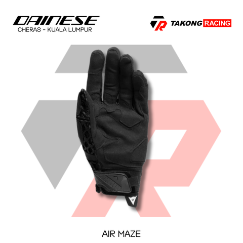 DAINESE ダイネーゼ AIR-MAZE UNISEX GLOVES 【M】 Dainese - Air-Maze Glv Bk/Rd Uni Md (201815944-606-M