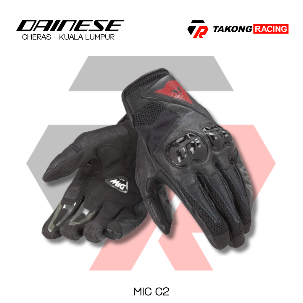 Dainese Gloves - Mig C2 Unisex – Takong Racing (Riding Apparel) Dainese Gloves - Mig C2 Unisex – Takong Racing (Riding Apparel)