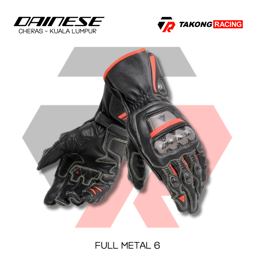 Dainese Gloves - Full Metal 6 – Takong Racing (Riding Apparel)
