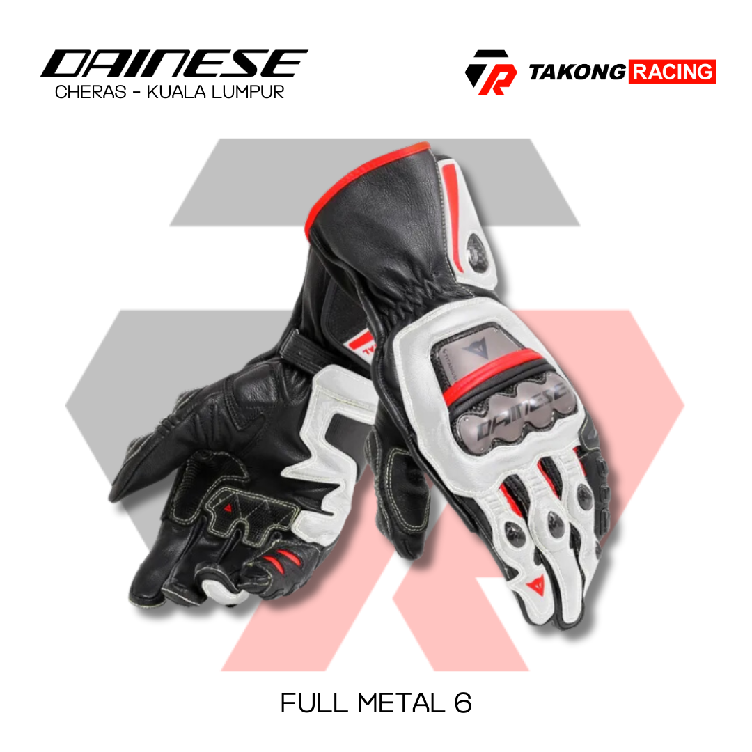 DAINESE Full Metal 6 gloves Black | Motardinn ダイネーゼ Dainese
