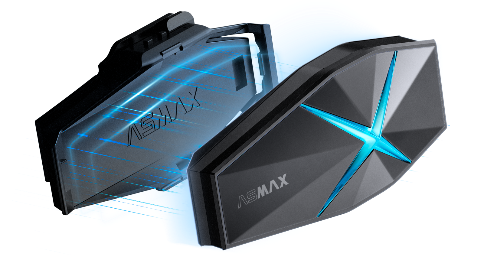 ASMAX F1 Bluetooth ヘッドセット(2台セット) 超美品】ASMAX Z1