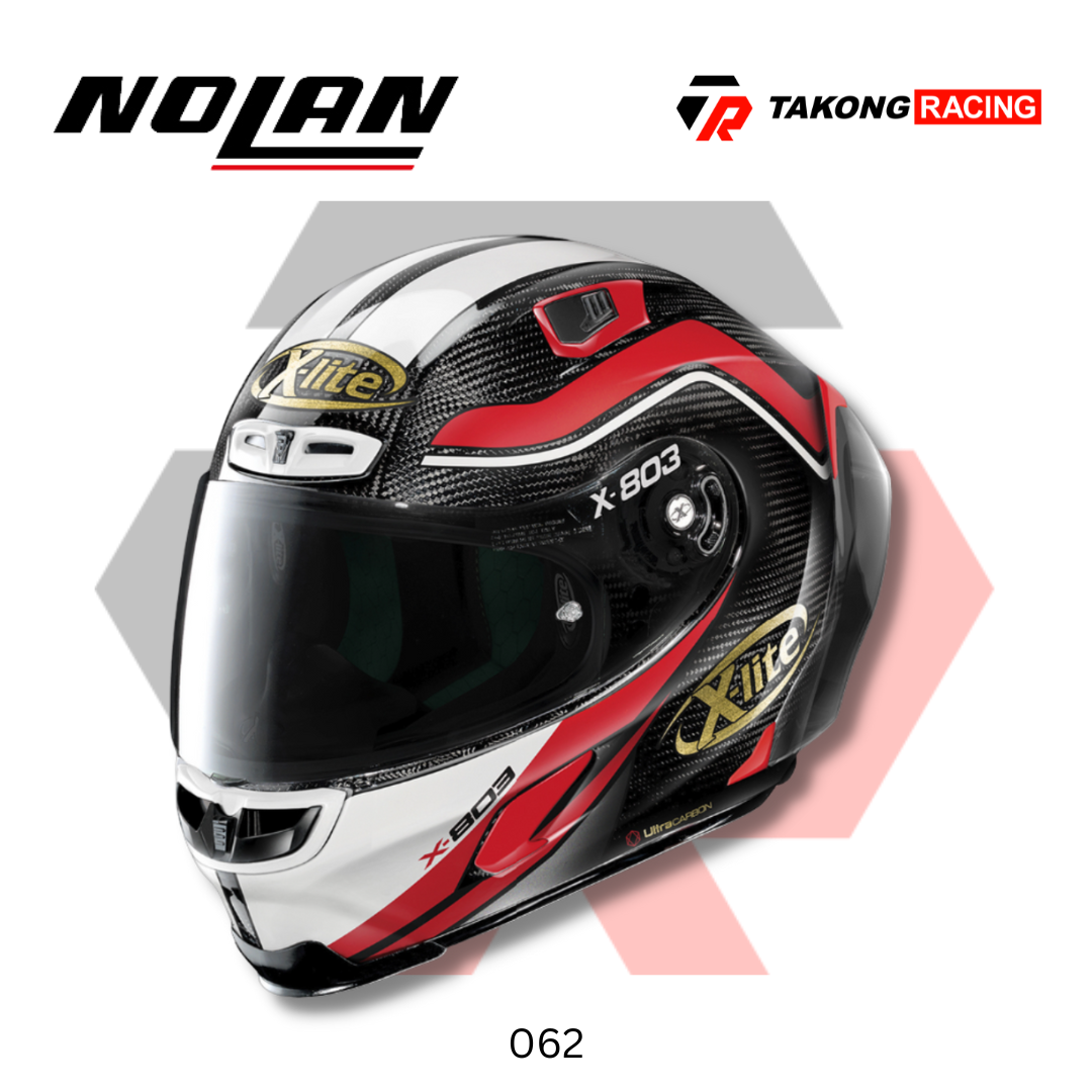 NOLAN X-LITE Helmet X-803 RS Ultra Carbon 50th Anniversary NOLAN X-LITE Helmet X-803 RS Ultra Carbon 50th Anniversary