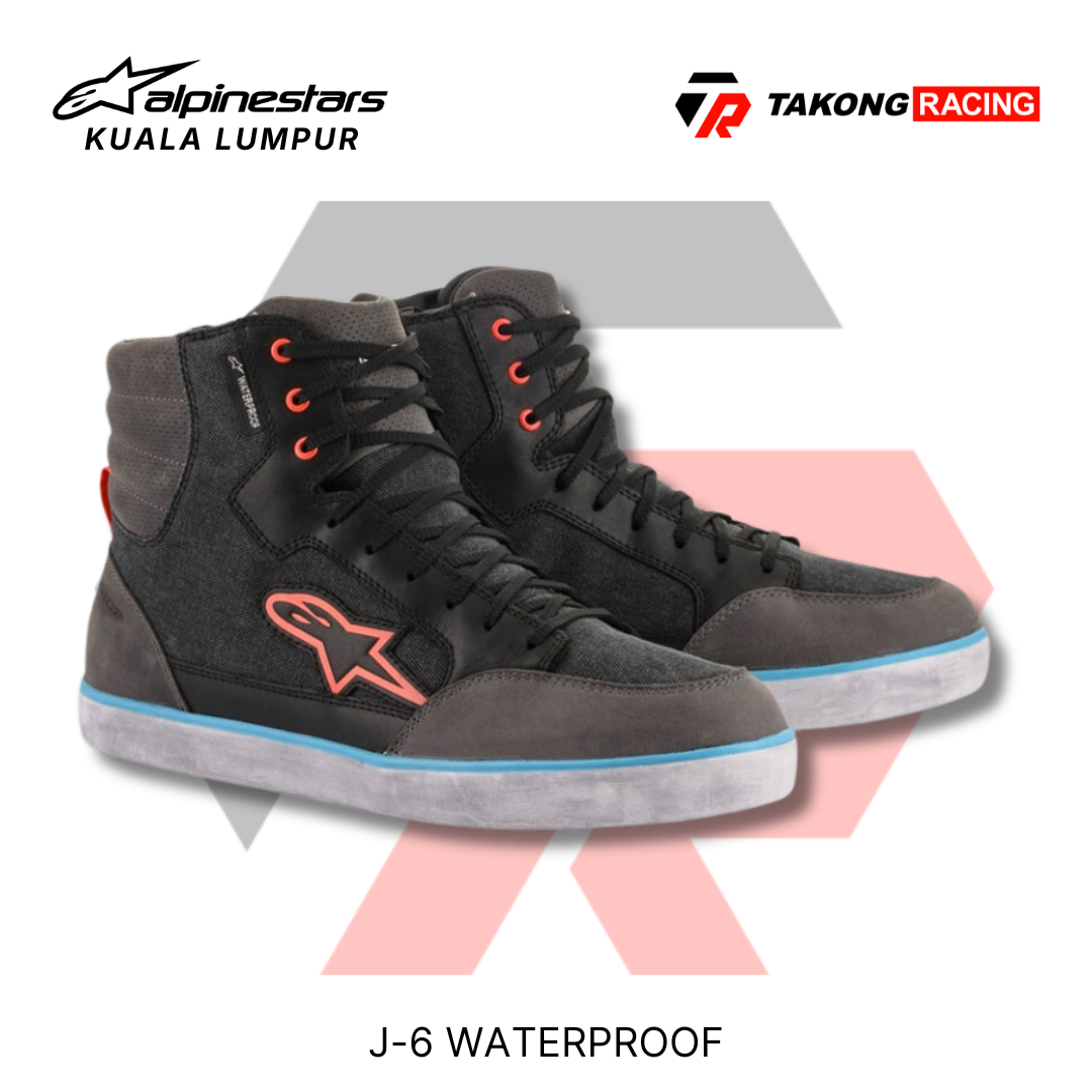 Alpinestars Footwear - J-6 Waterproof – Takong Racing (Riding Apparel)