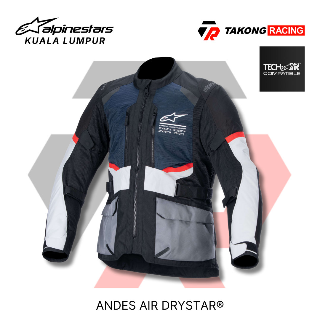 取寄せ ALPINESTARS JACKET ANDES V3 G/B/R M 3207521-9018-M #DRAG #28205697