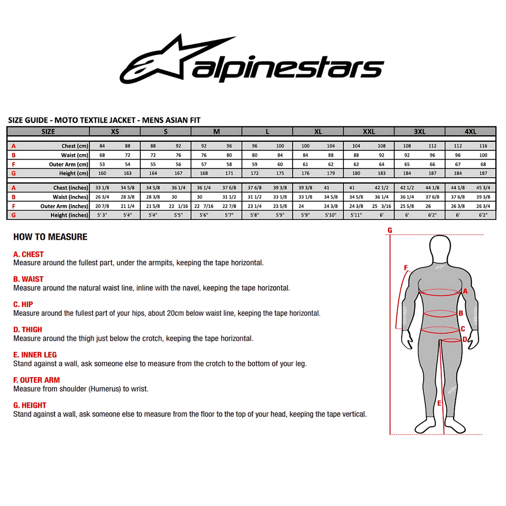 ASTARS ASIAN FIT JACKET