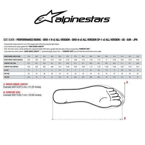 ASTARS PERFORMANCE RIDING BOOT