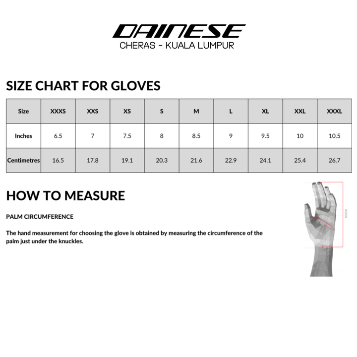 DAINESE GLOVES