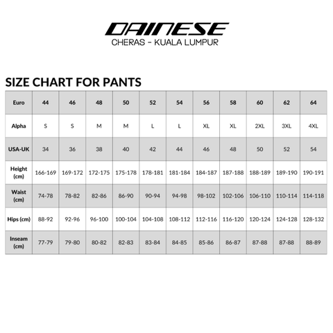 DAINESE PANTS