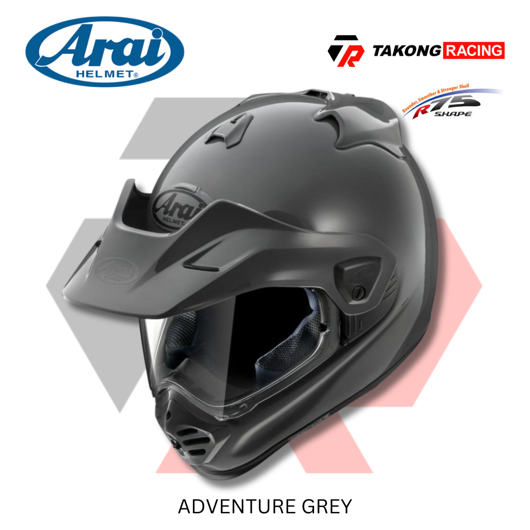 ARAI Helmets - Tour-X5 Adventure Grey – Takong Racing (Riding Apparel)