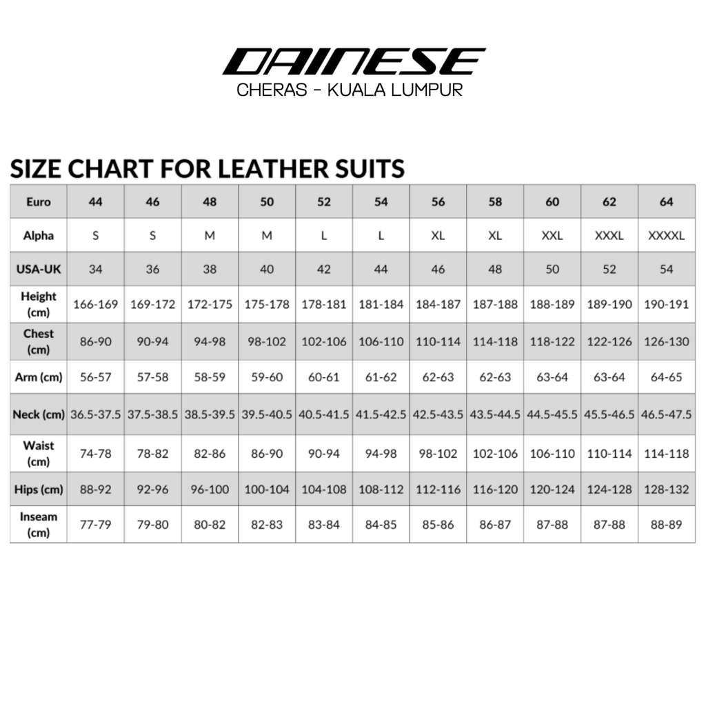 DAINESE LEATHER SUIT