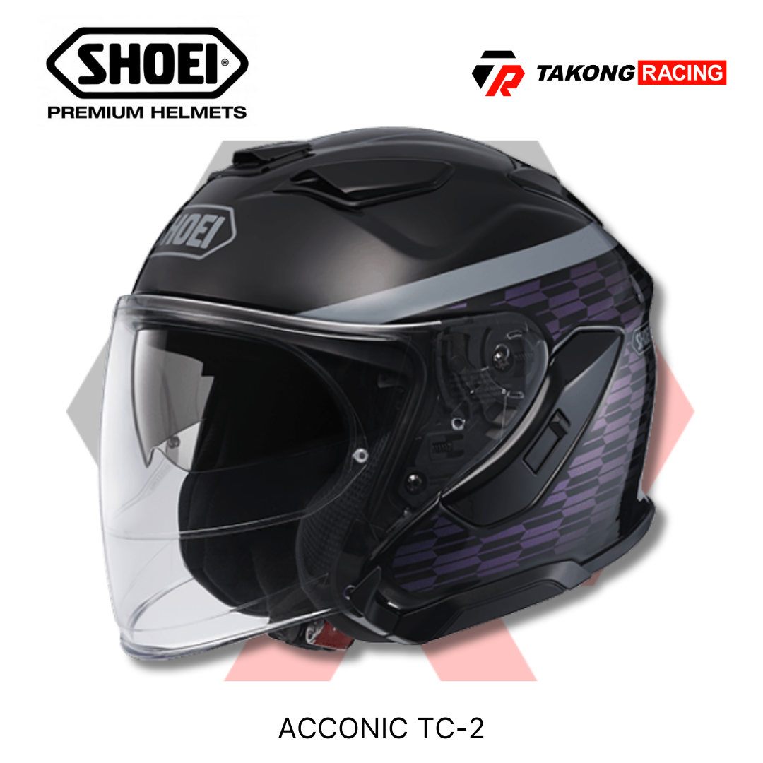 SHOEI Helmets - J-Cruise 3 Acconic TC-2 – Takong Racing (Riding