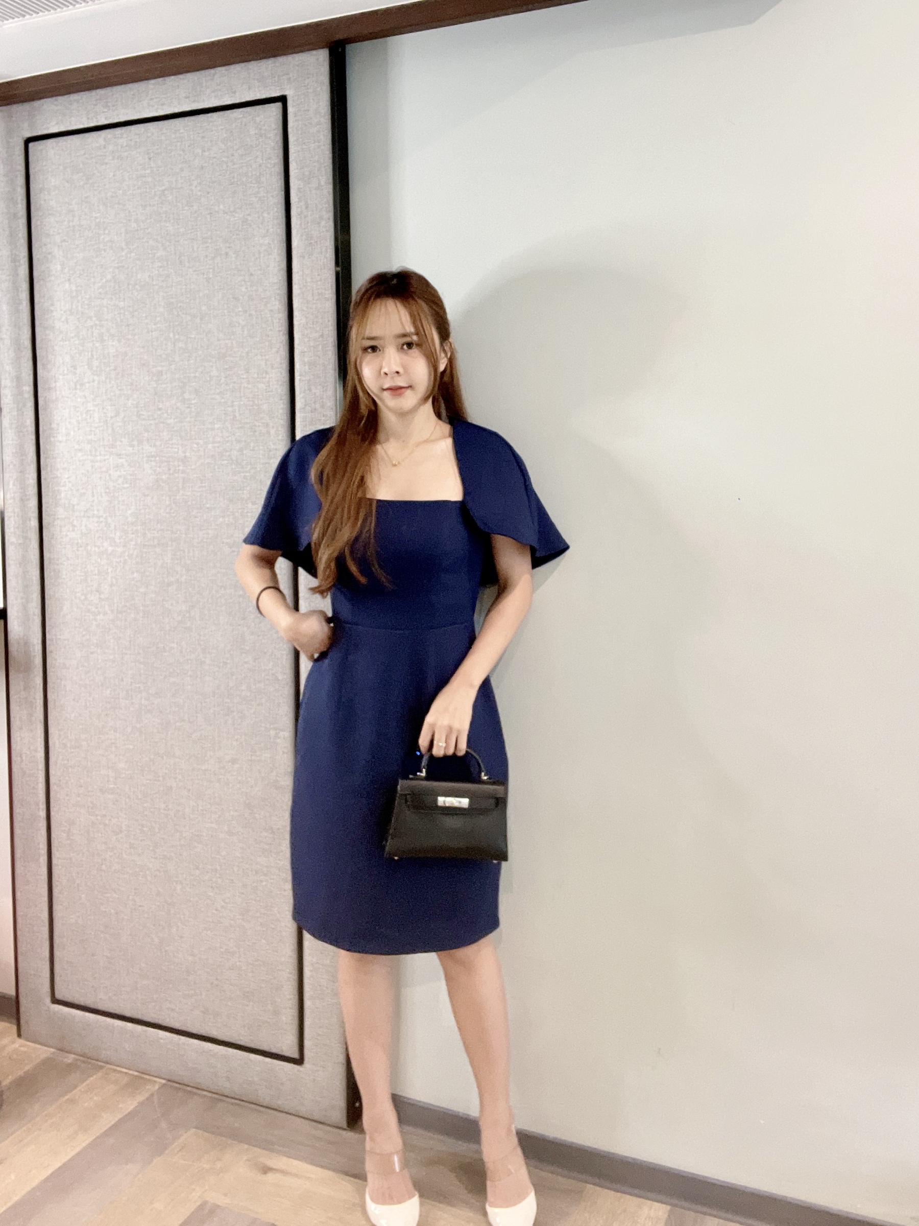 T2581 | 仙女披肩修身连衣裙– Yeohwen.my ♡