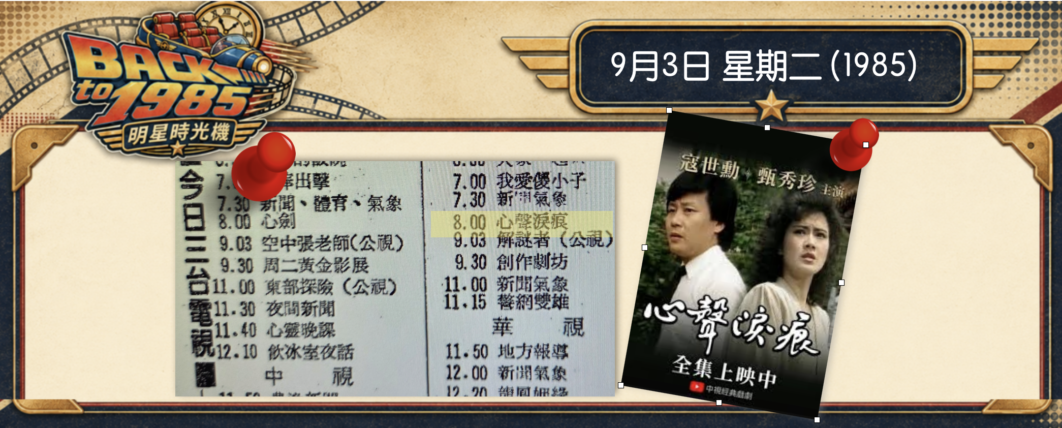 【1985 明星時光機】9月3日 | 比陳意涵早四十年，甄秀珍也曾獄中生子