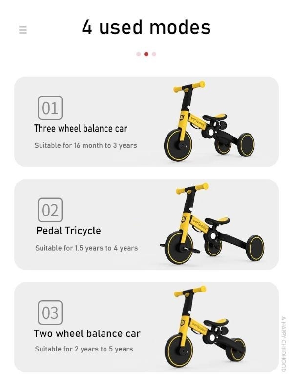 pedal tricycles
