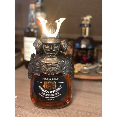 Nikka Gold & Gold Kabuto Samurai Bottle Whisky