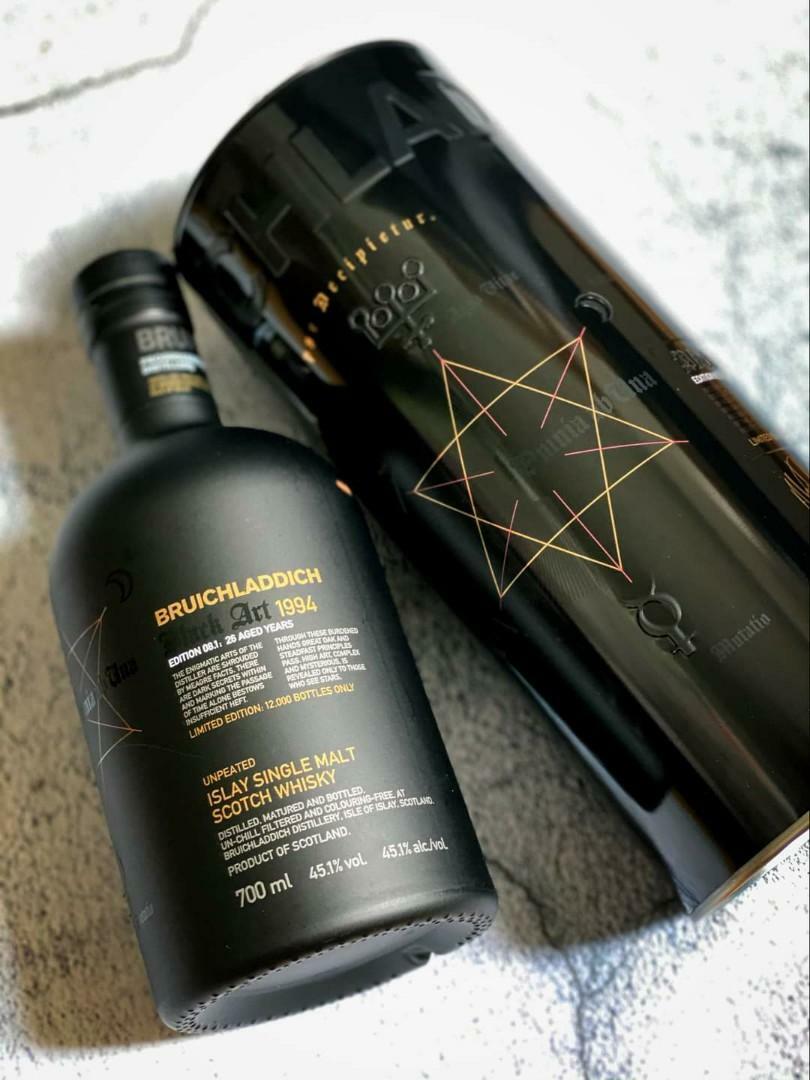 BRUICHLADDICH 26YO 1994 BLACK ART EDITION 8.1 70CL/45.1% – Sk