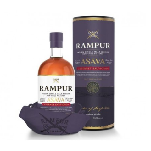 RAMPUR ASAVA LIMITED RELEASE WITH CANNISTER 70CL/45%