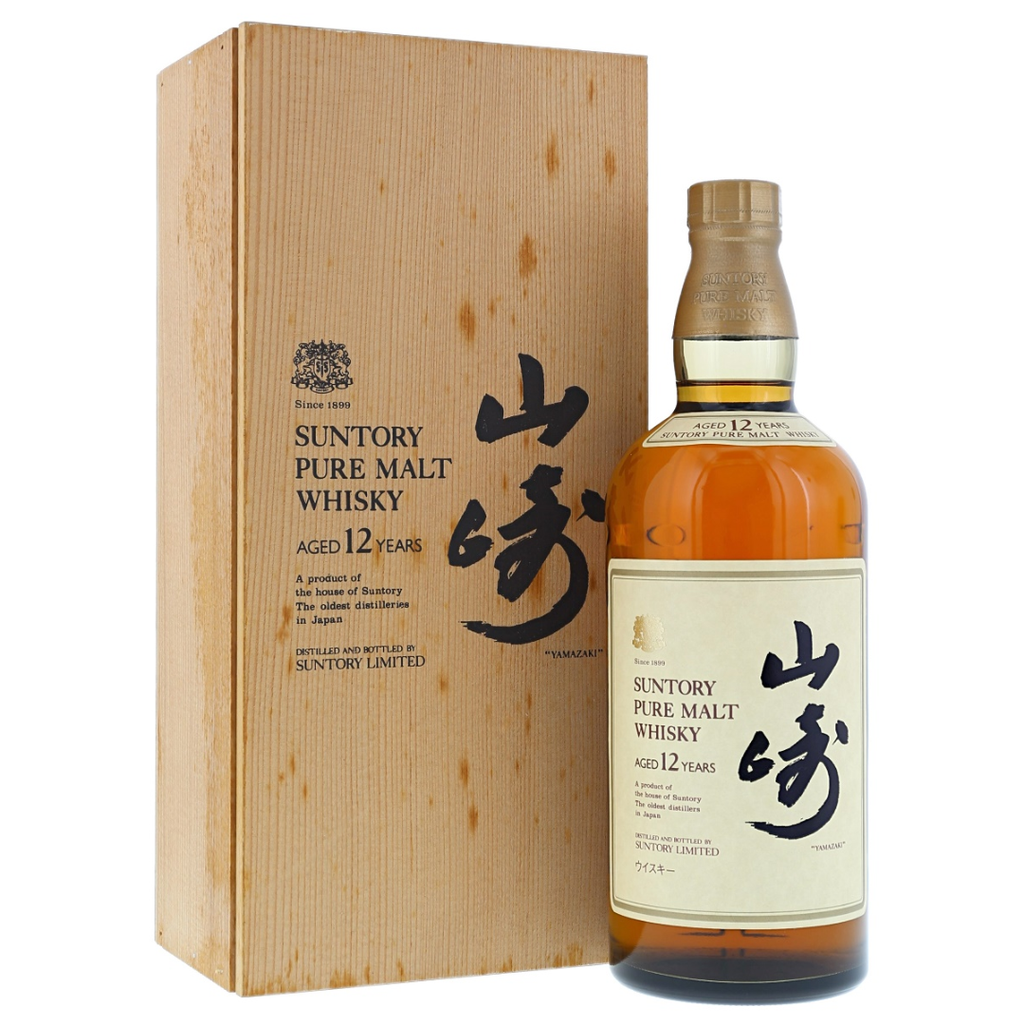 YAMAZAKI 12 YEAR PURE MALT GOLD LION CREST 75CL 43 Sk Liquor