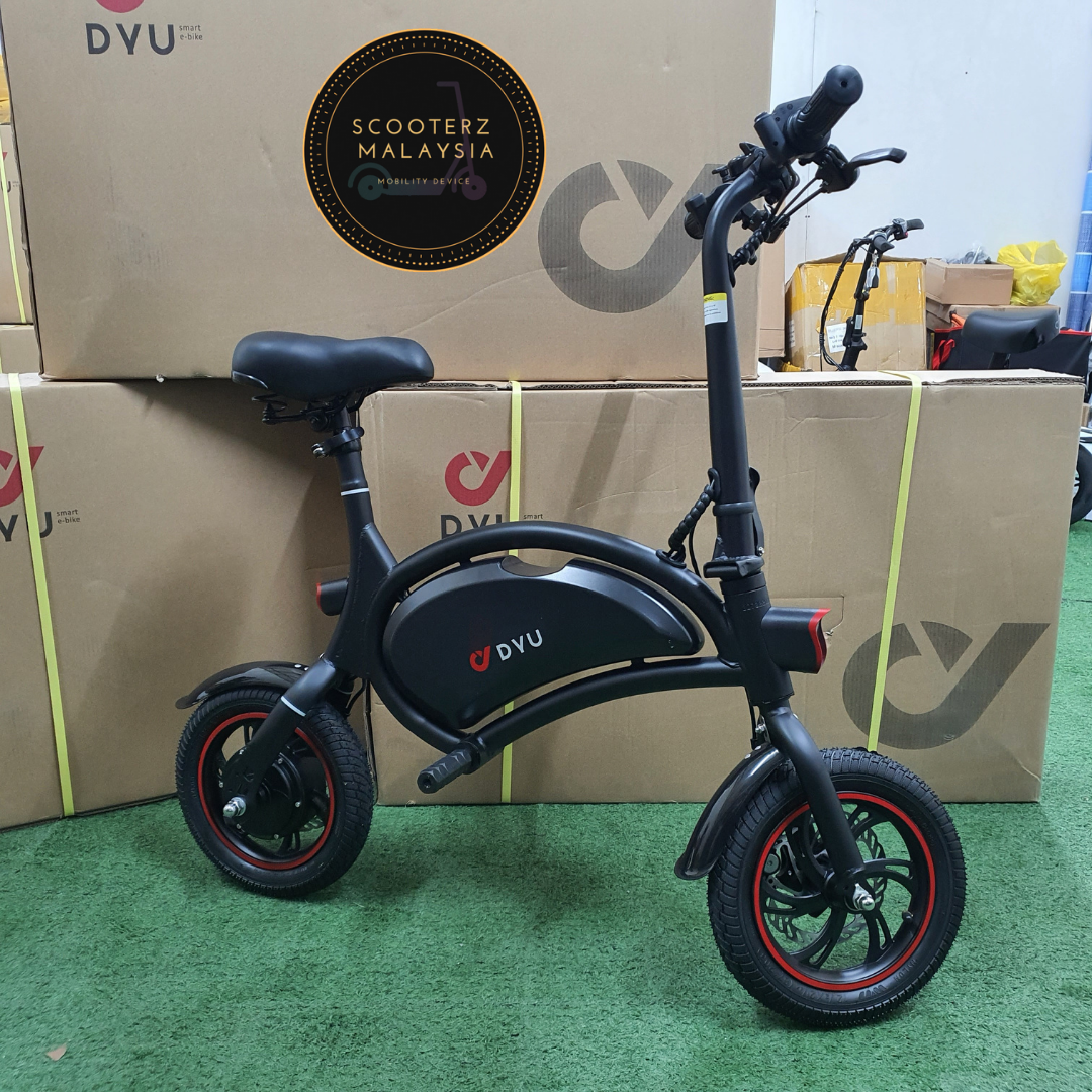 DYU D1F Ebike/ Electric Bike (12 inch, 6Ah, Folding, 20kmh ...