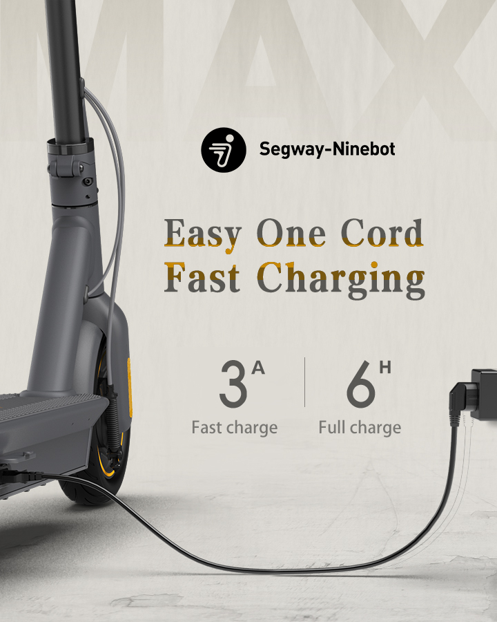 segway ninebot max fast charging