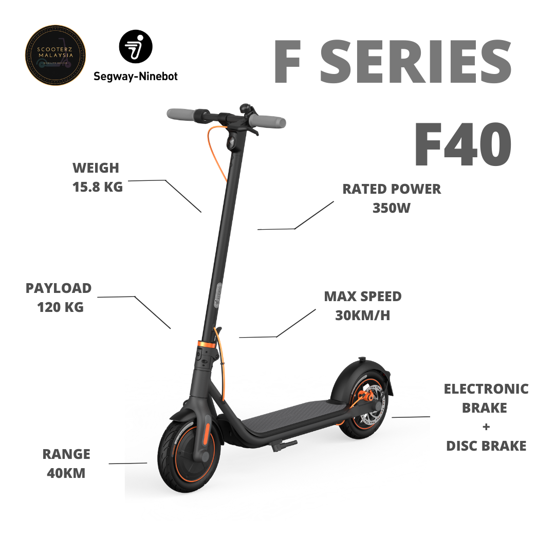 NEW! Segway-Ninebot E-Scooter F Series F40