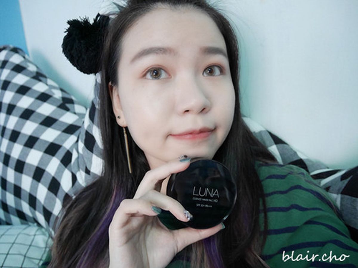 韓國LUNA‧完美保濕精華爆水粉餅 #21白皙款 清透光澤底妝!