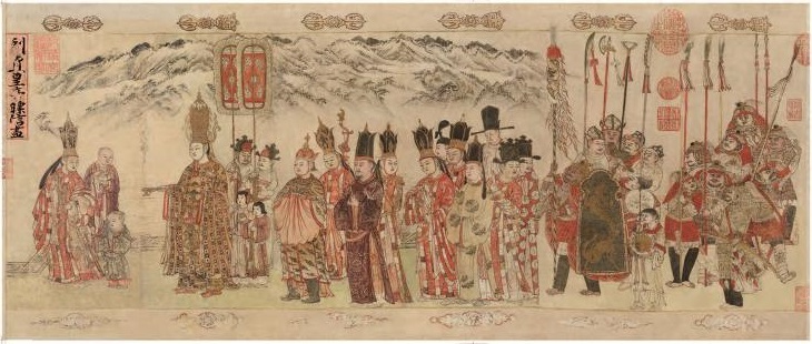 復刻《宋時大理國描工張勝溫畫梵像》