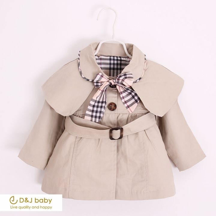英倫風風衣外套 - D&J baby1.jpg