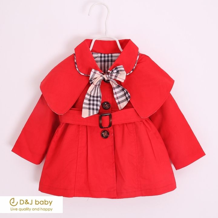 英倫風風衣外套 - D&J baby5.jpg