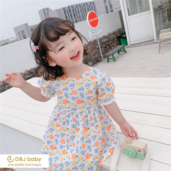 小露背碎花洋裝 - D_J baby-3.jpg