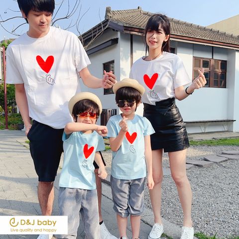 比愛心親子裝 - D&J baby-2