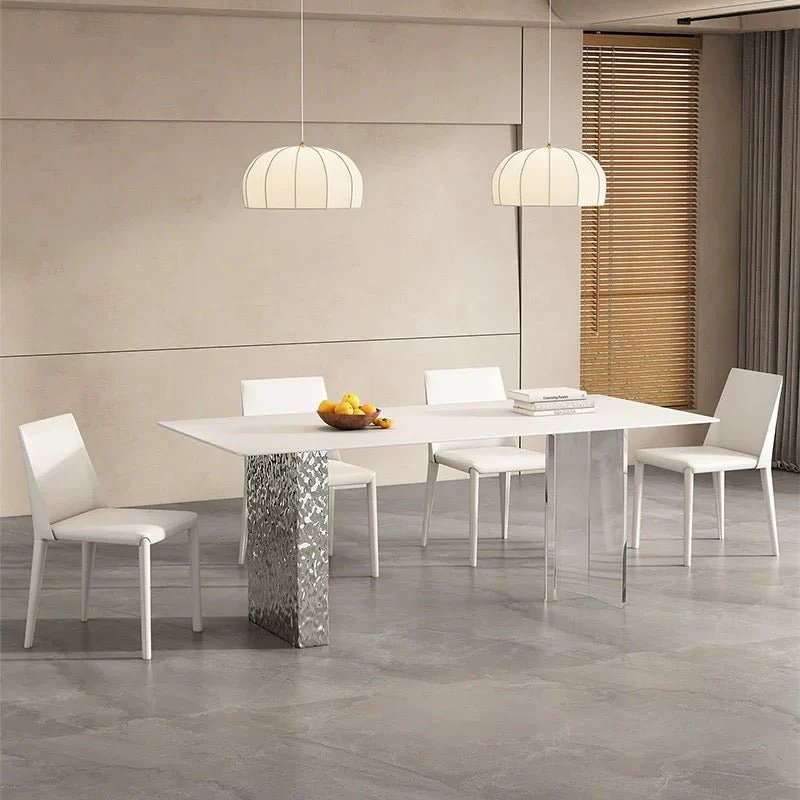 modern-rectangular-white-and-silver-dining-table-made-783887