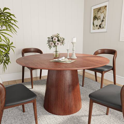 Wooden-Round-Dining-Table-for-4-6-Farmhouse (1)