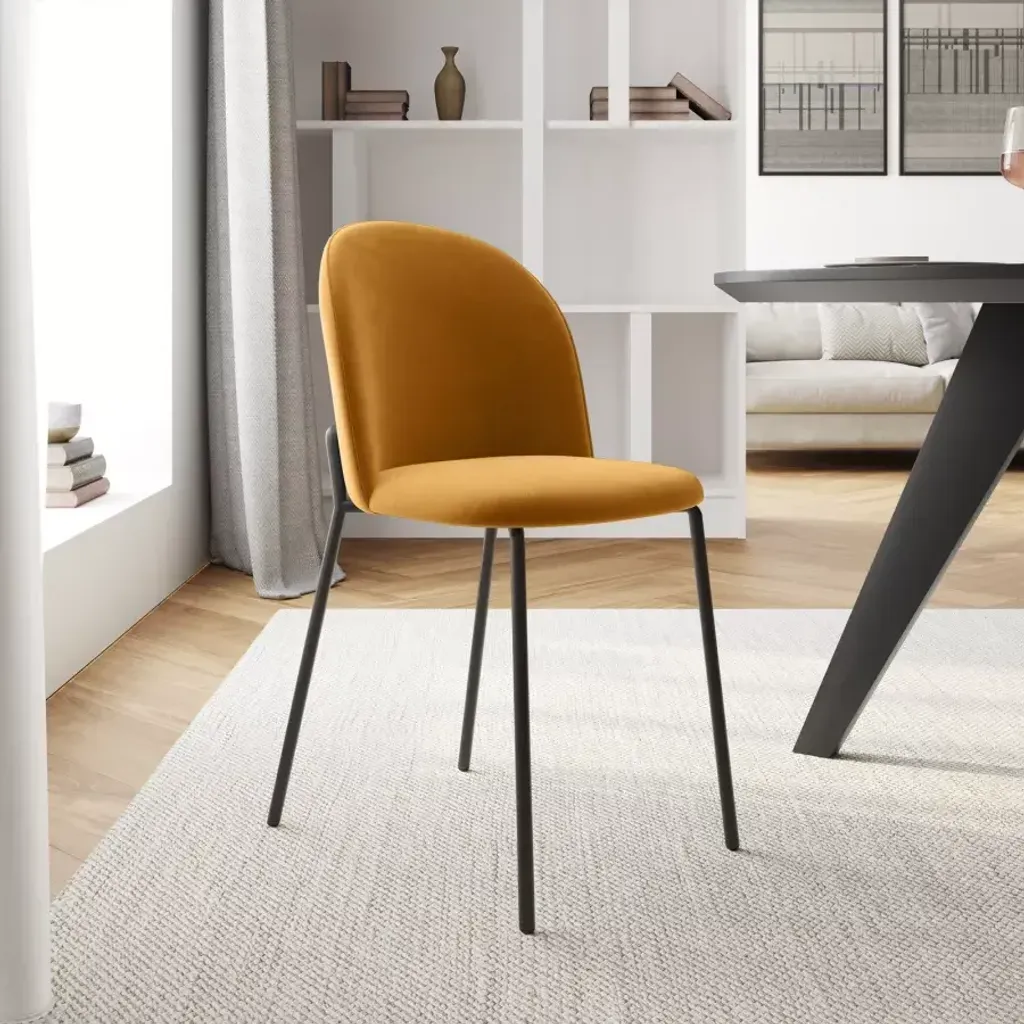 sedia-in-velluto-giallo-ocra-con-gambe-in-metallo-nero-zilla-1