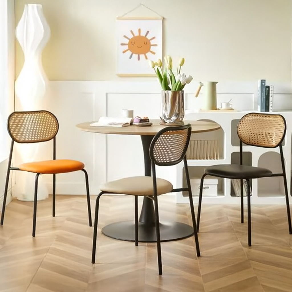 A modern dining area