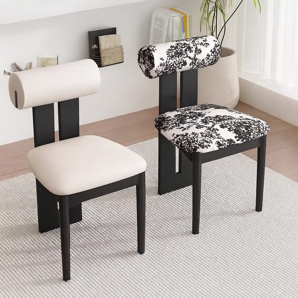 Two modern dining ch