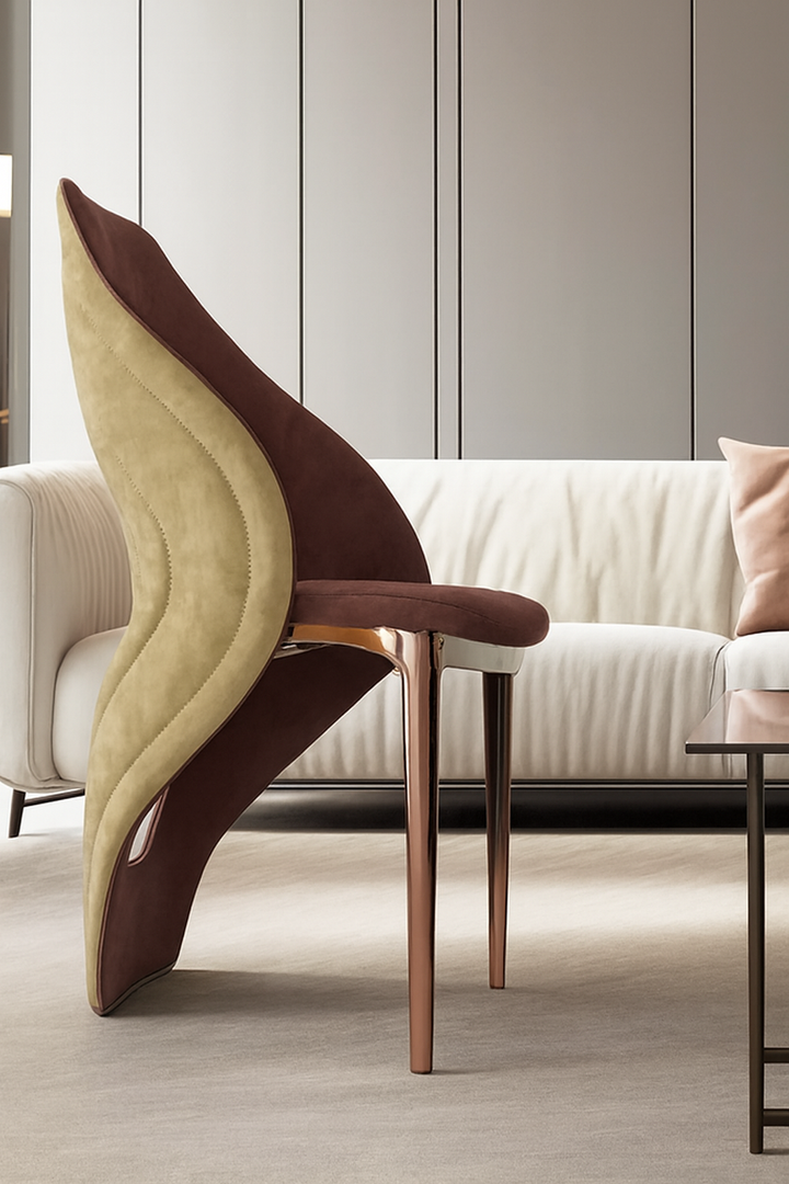 a modern sculptural 