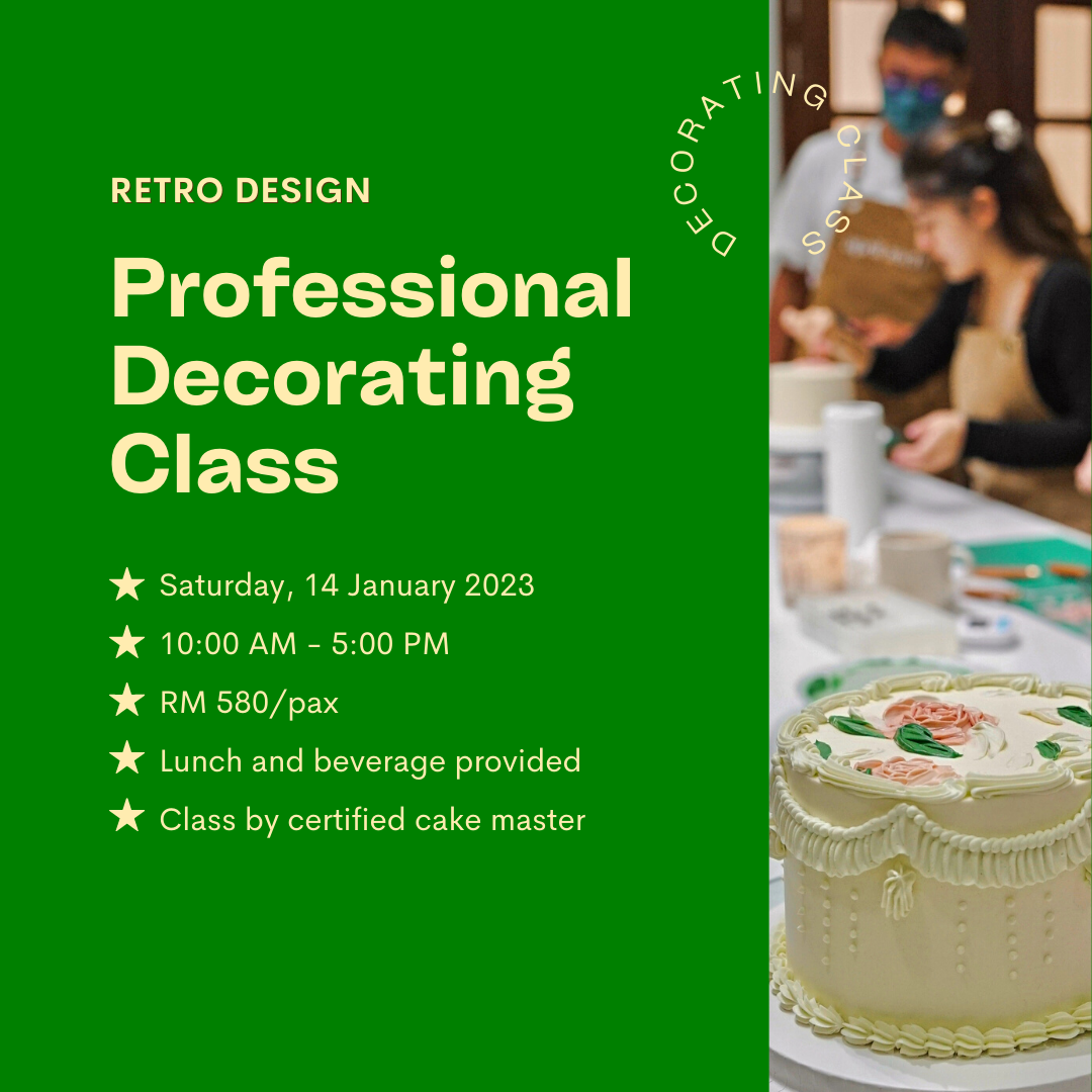 Beginners cake decorating workshop