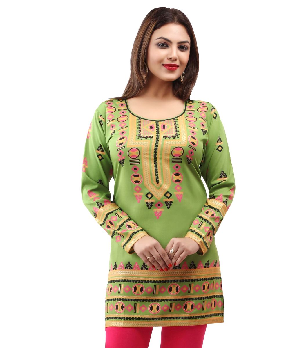 green-and-multicolored-american-crepe-printed-short-kurti-with-full-sleeve-event-161d - Copy (2)