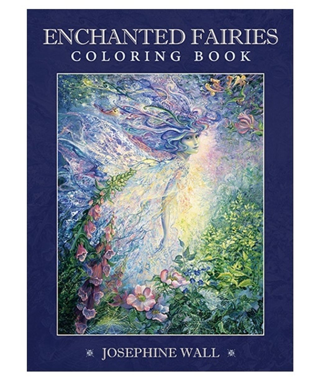約瑟芬•沃爾魔法仙子著色書:Enchanted Fairies Coloring Book.jpg
