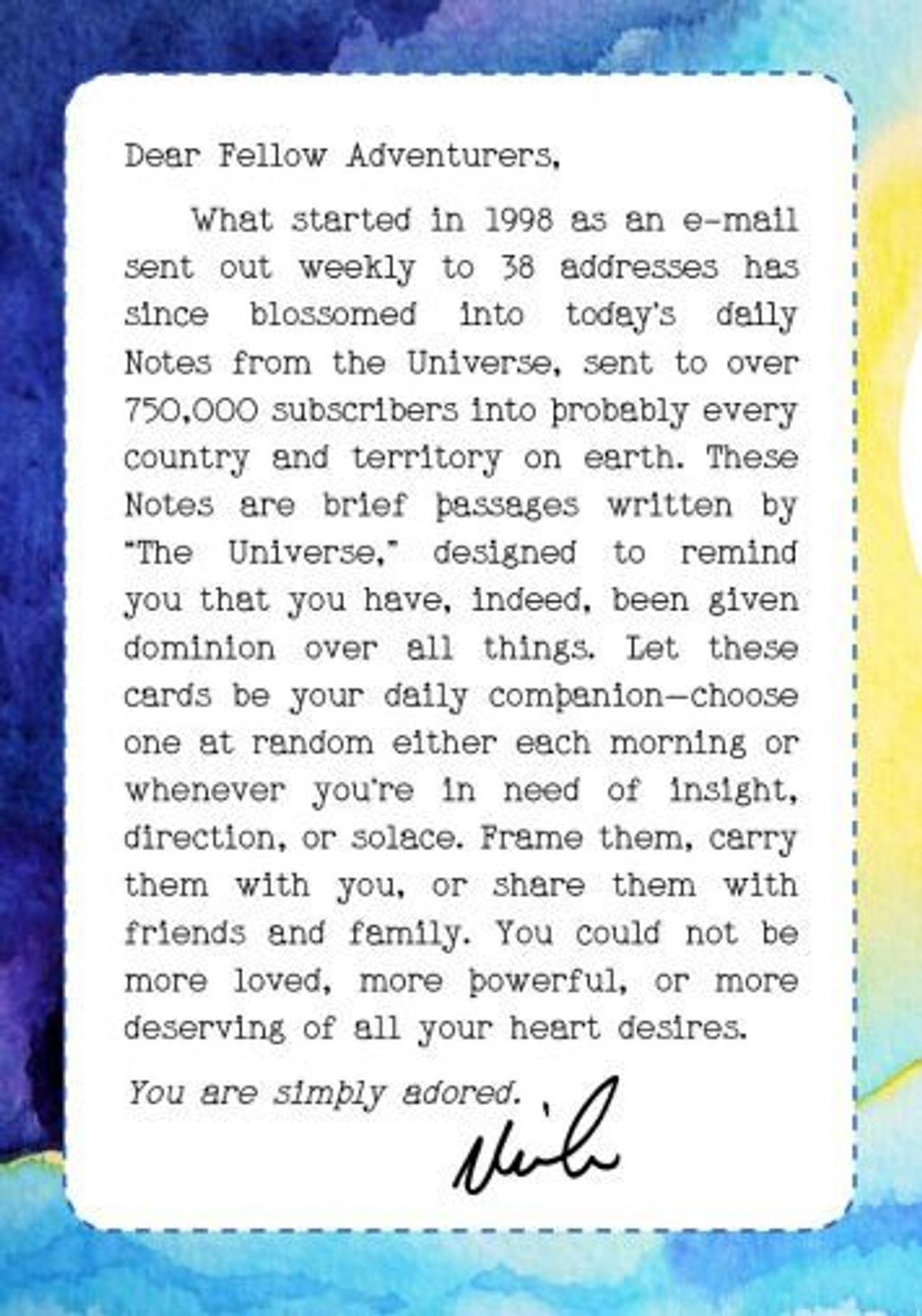 Notes from the Universe on Love & connection2.jpg