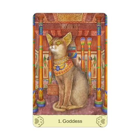 1414【佛化人生】Cat Mythos and Magick Oracle 貓神秘學與魔法神諭卡 送中文翻譯電子檔 – 佛化人生新時代