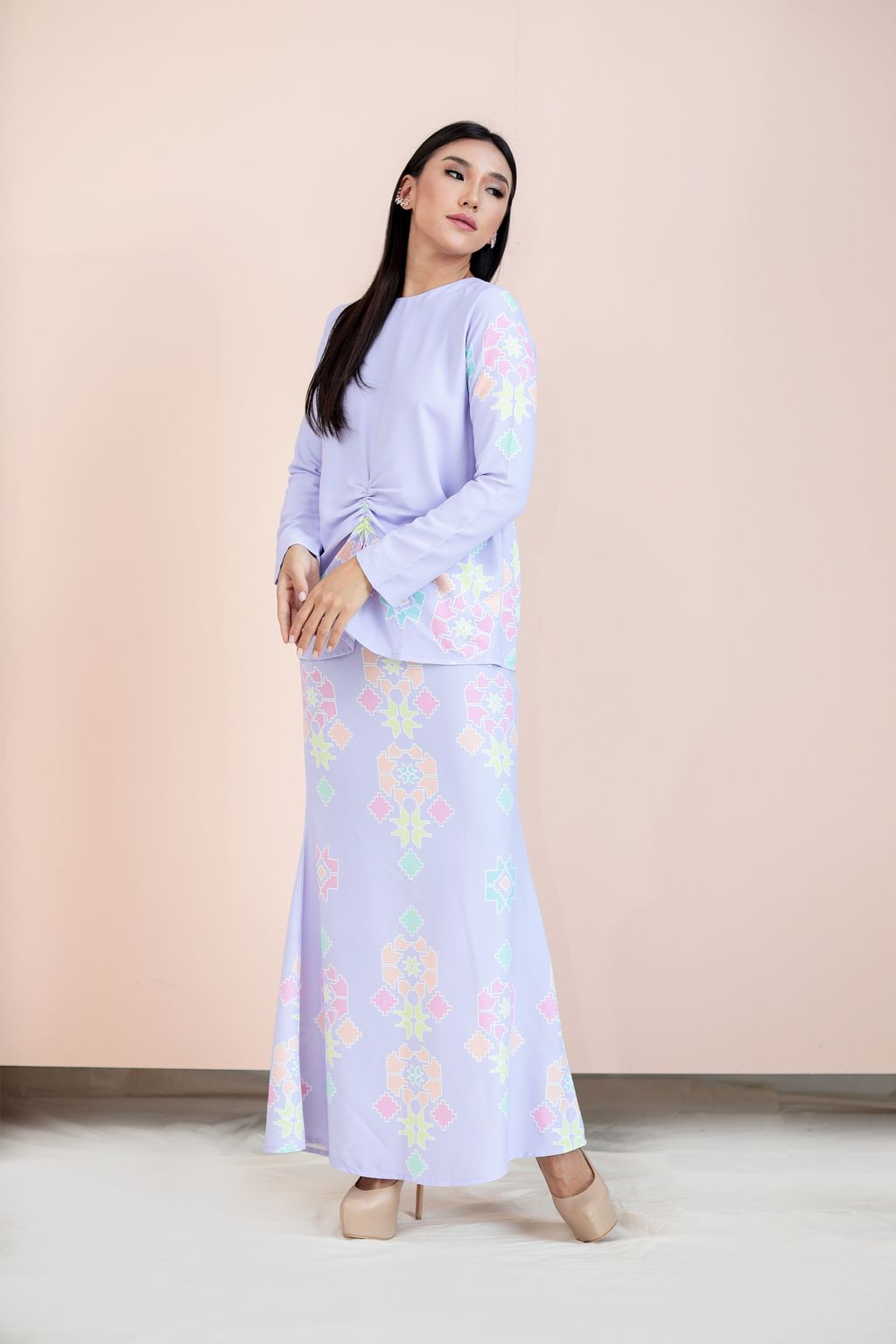 Kadeja Ruched Modern Kurung – Cangkuk