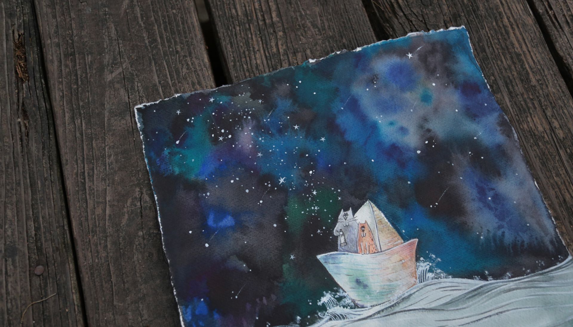 A PIECE OF CAT PLANET | Giclée