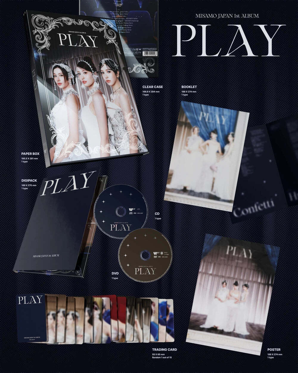 MISAMO - PLAY [初回限定盤A] (CD+DVD) – THT唱片