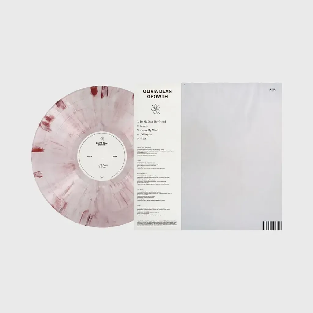 1-olivia-dean-growth-ep-peppermint-pink-marbled-vinyl-edition