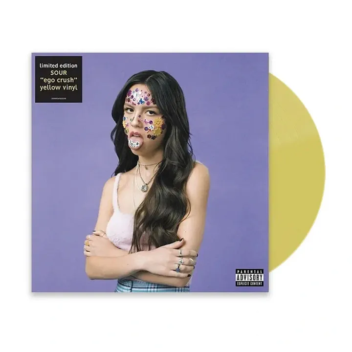 2-olivia-rodrigo-sour-limited-ego-crush-yellow-vinyl-edition