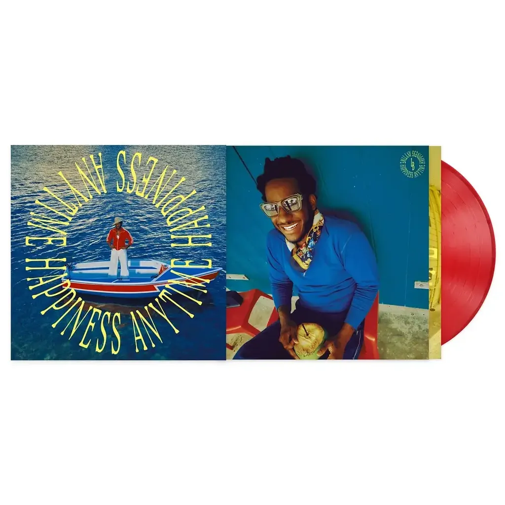 1-leon-bridges-happiness-anytime-indie-exclusive-campari-red-vinyl-edition