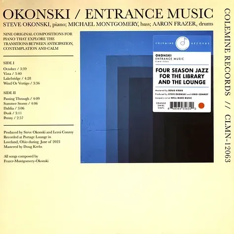 2-okonski-entrance-music-orange-black-swirl-vinyl-edition